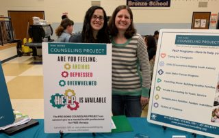 Jessica and Amy at Mental Wellness Fair